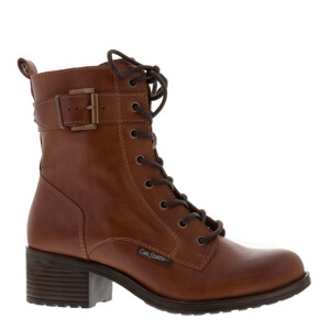 Carl Scarpa Ronnie Tan Lace-up Ankle Boots